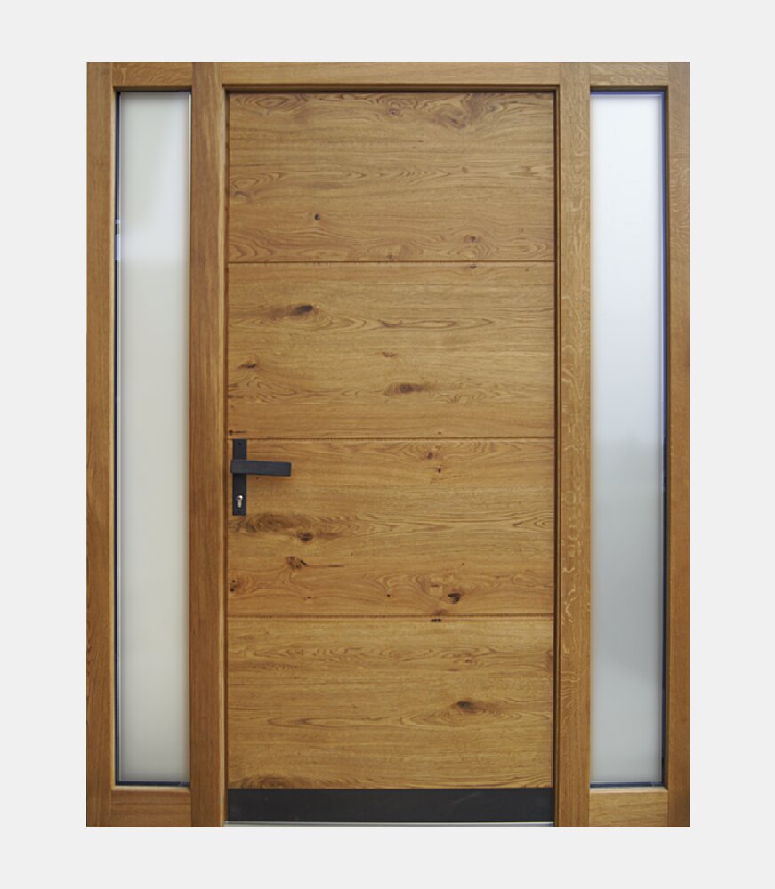 Haustüre_Holz_Wildeiche_V100-mit-Seitenteil-1